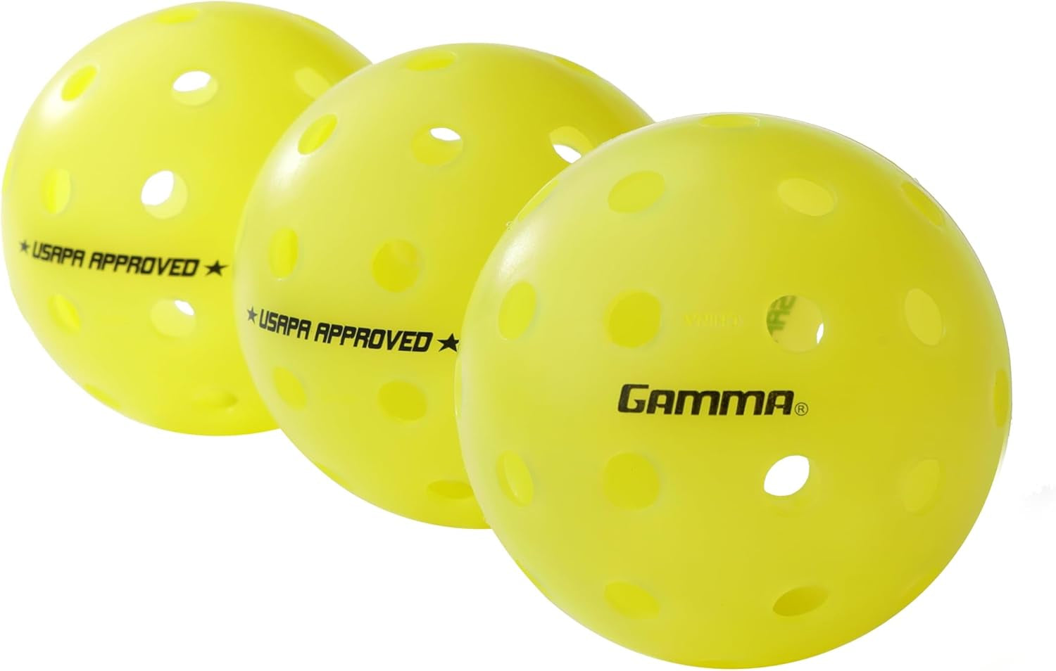 GAMMA™ Photon Outdoor Pickleballs (3 Pack)