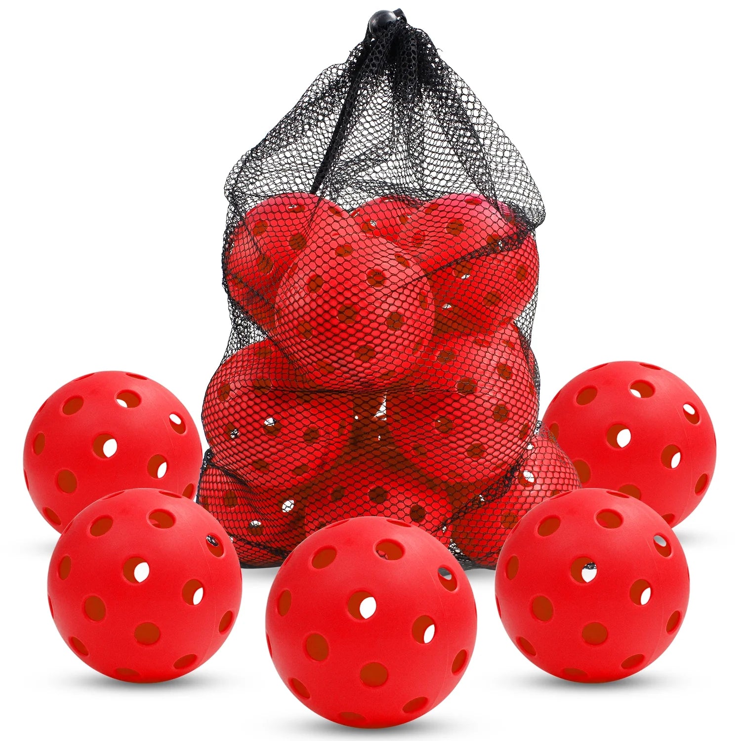 SPORTIC™ 12Pcs Pickleball Balls 