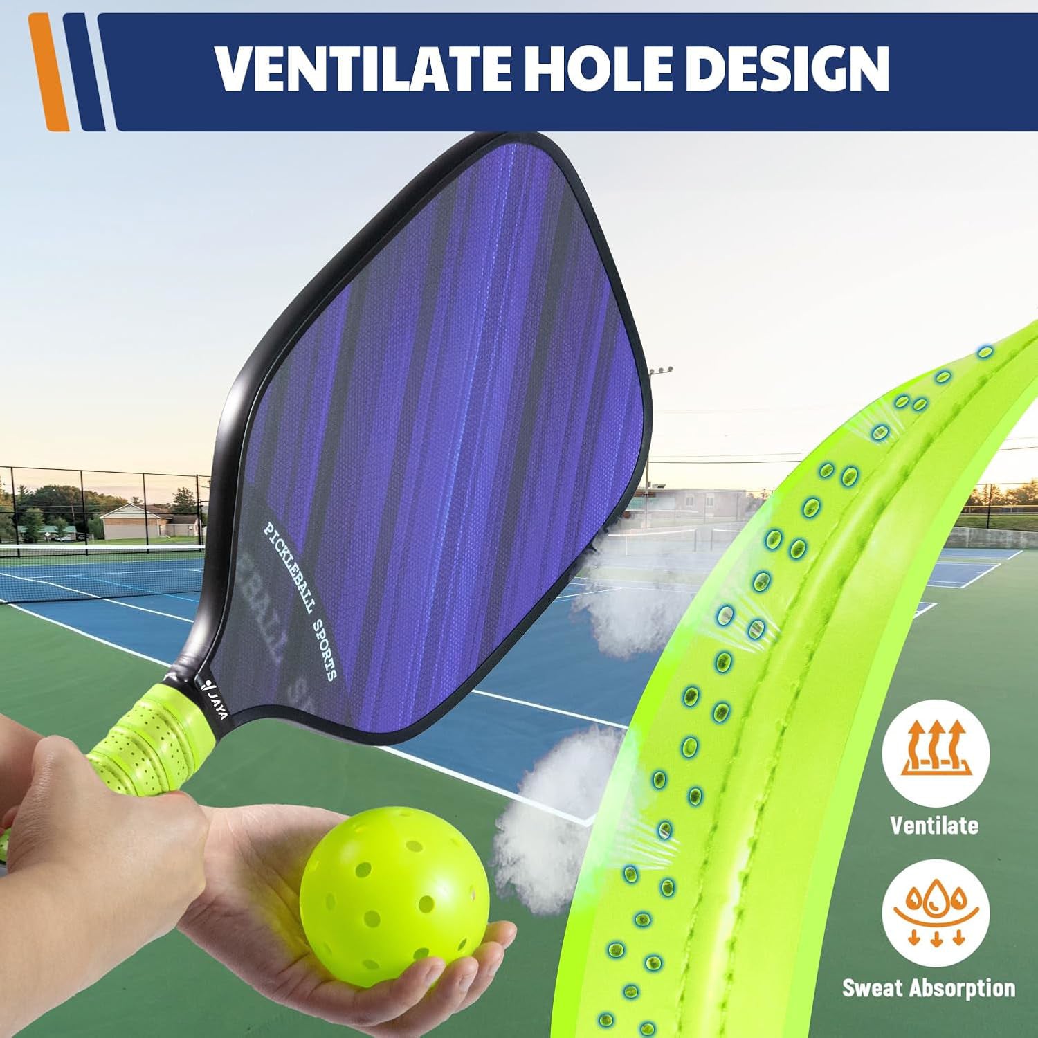 JAYA™ Pickleball Paddle Grip Tape