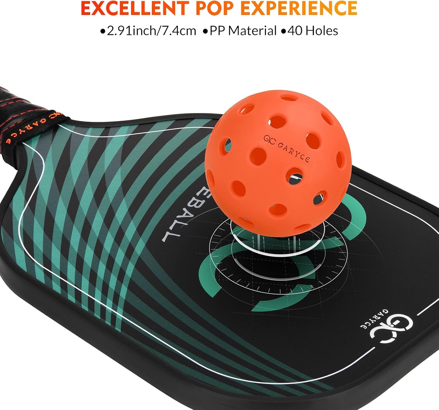 GARYCE® Outdoor Pickleballs 2025 (6-Pack)