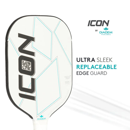 Diadem ICON™ Lightweight Pickleball Paddle – White