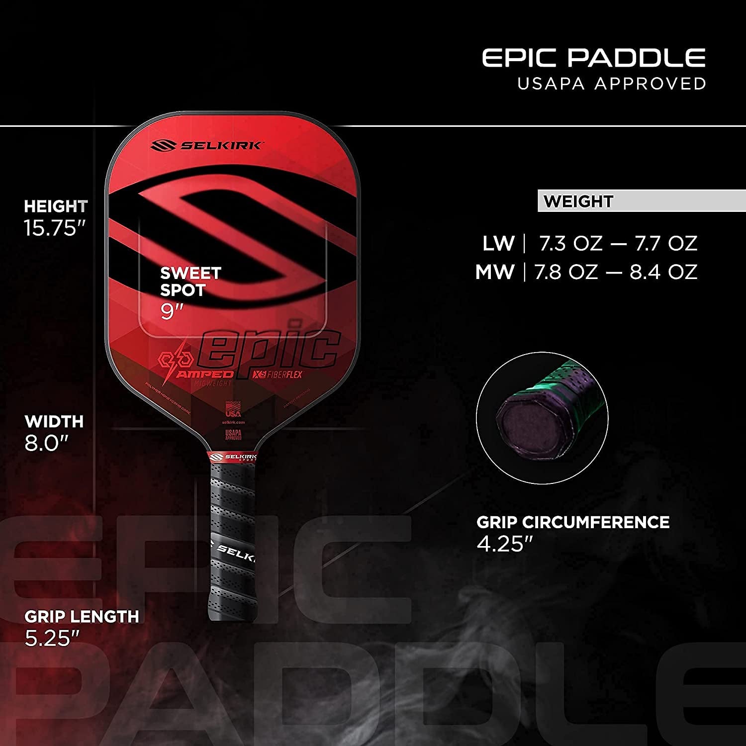 SELKIRK® AMPED Pickleball Paddle 2025 Collection