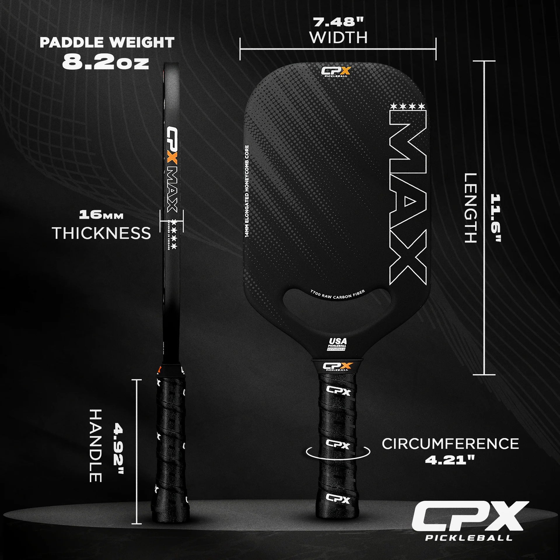 CPX™ MAX Series Pickleball Paddle