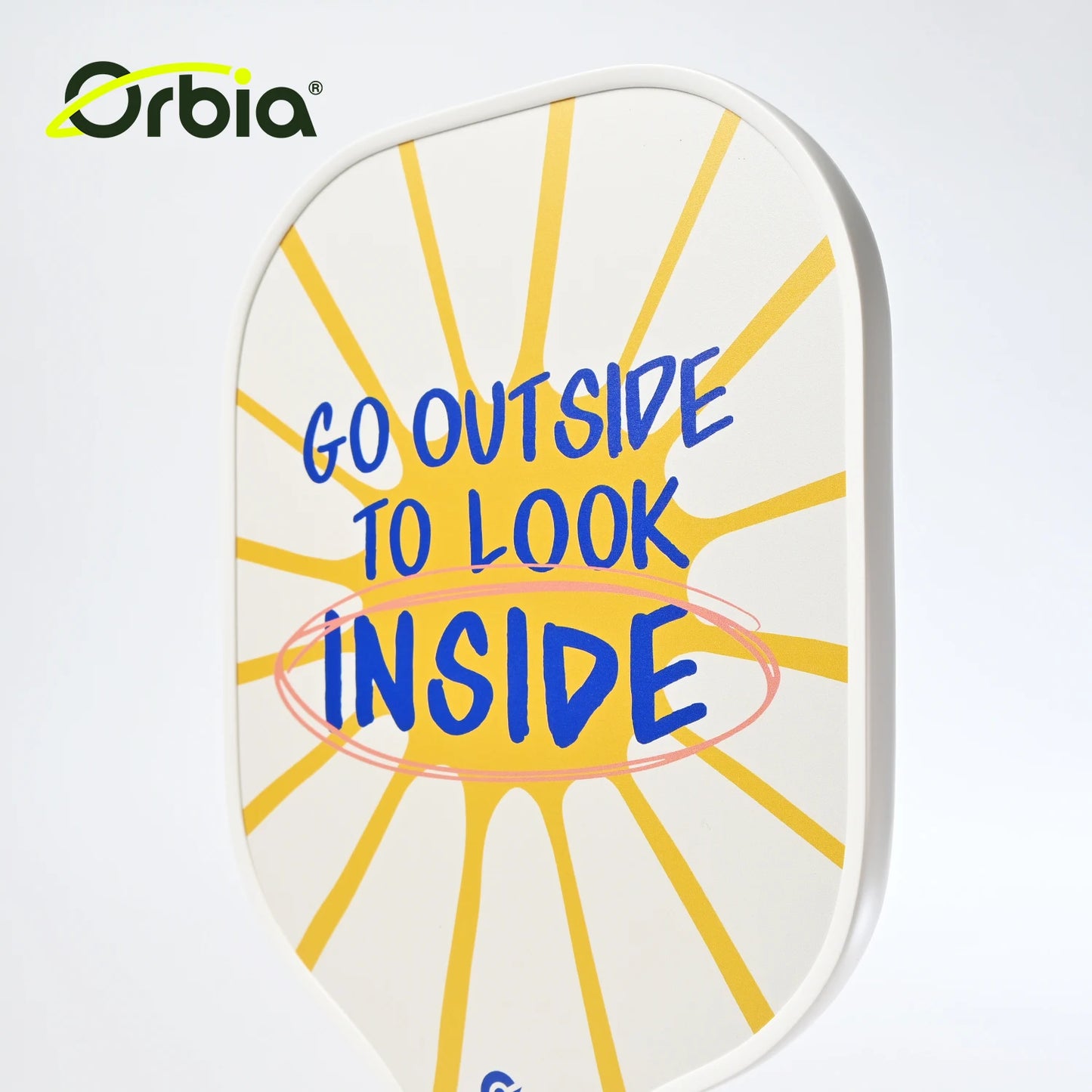 Orbia™ Retro Pickleball Paddle – Carbon Fiber