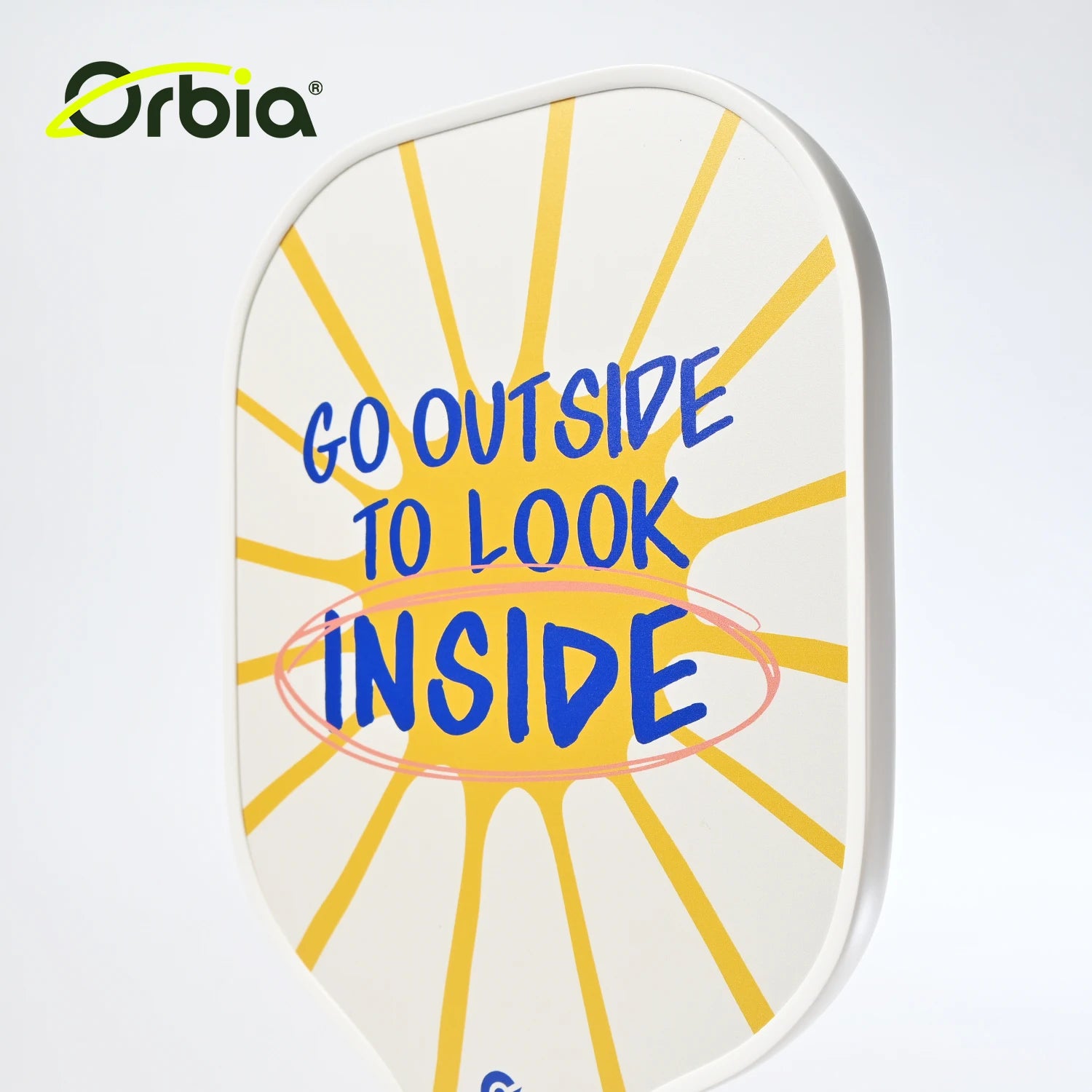 Orbia™ Retro Pickleball Paddle – Carbon Fiber