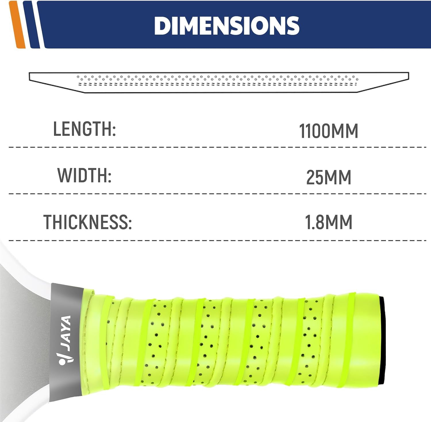 JAYA™ Pickleball Paddle Grip Tape