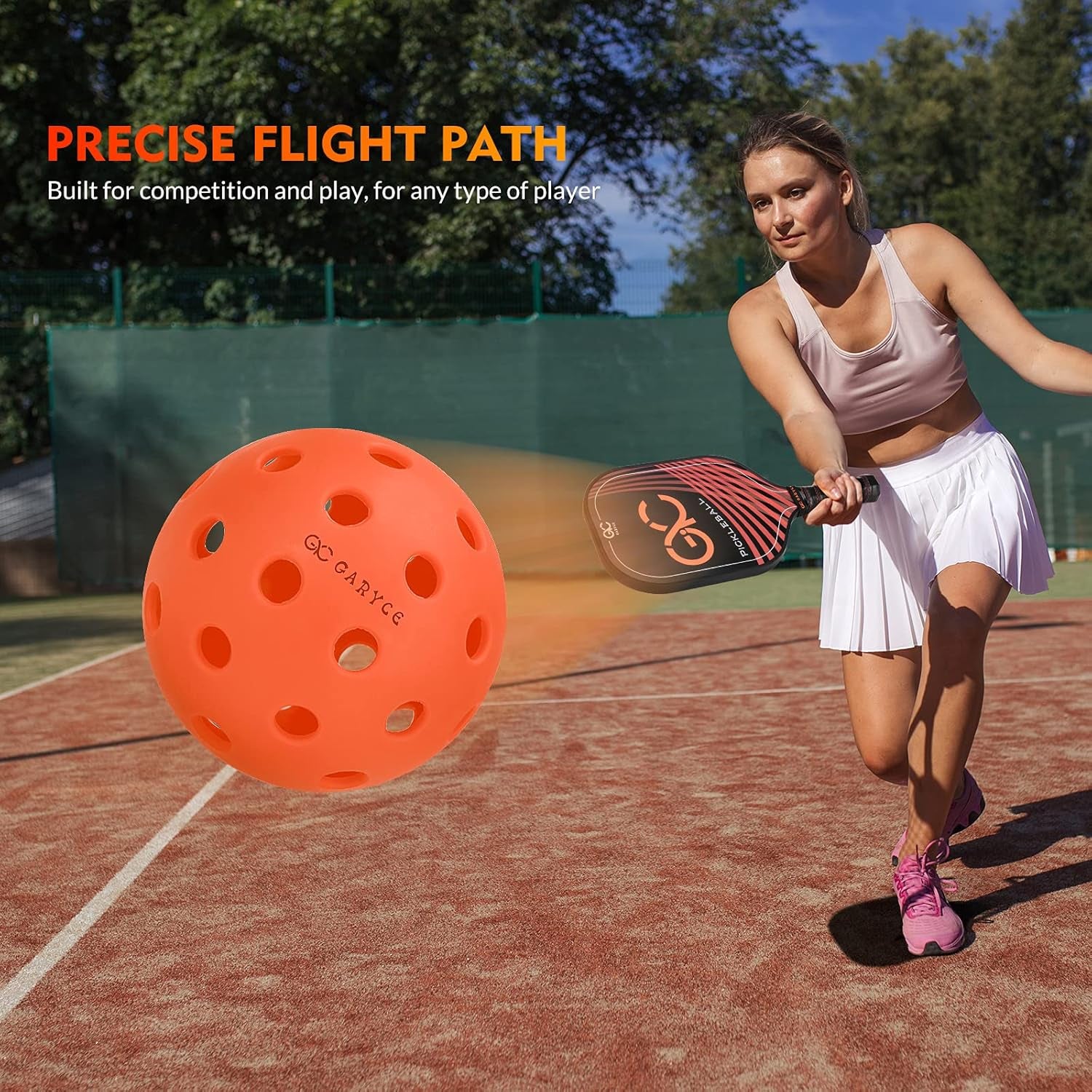GARYCE® Outdoor Pickleballs 2025 (6-Pack)