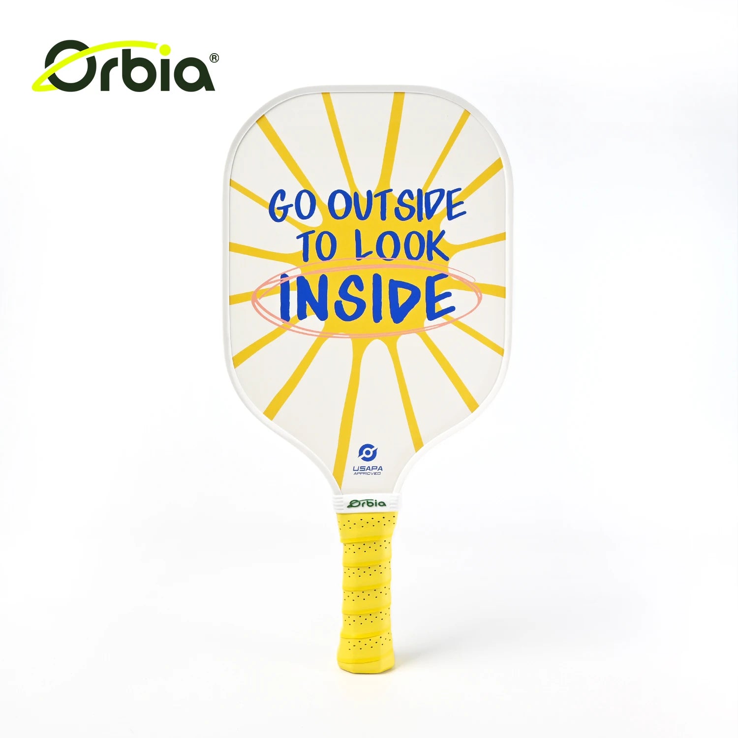 Orbia™ Retro Pickleball Paddle – Carbon Fiber