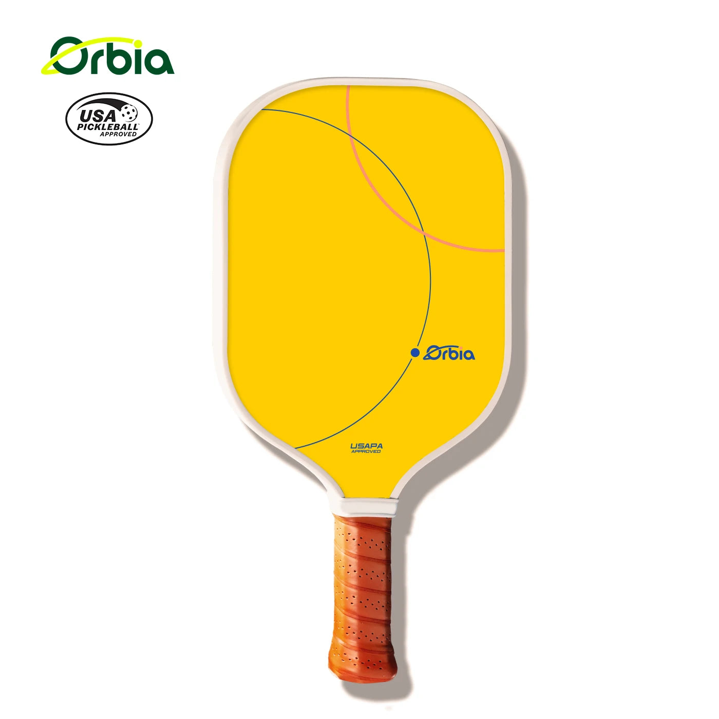 Orbia™ Retro Pickleball Paddle – Carbon Fiber