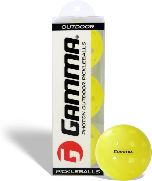 GAMMA™ Photon Outdoor Pickleballs (3 Pack)