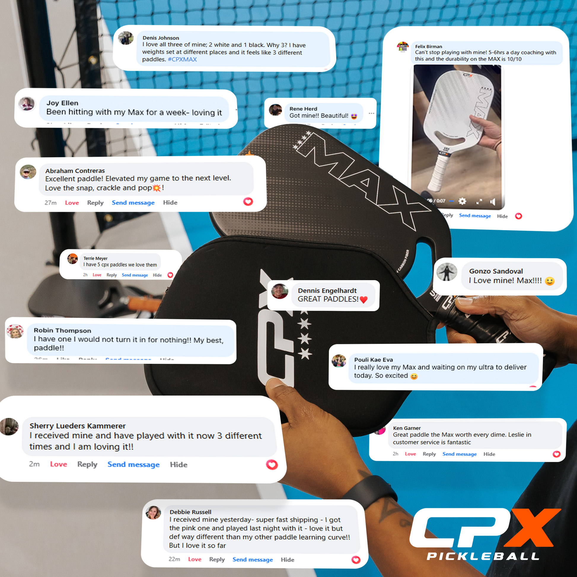 CPX™ MAX Series Pickleball Paddle