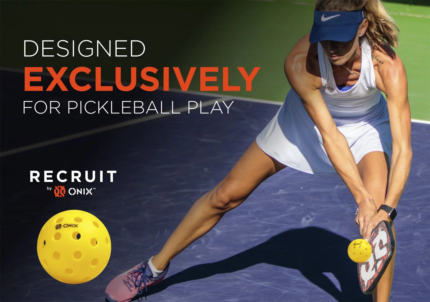ONIX™ Pure Outdoor Pickleball Balls – Yellow (3 Pack)