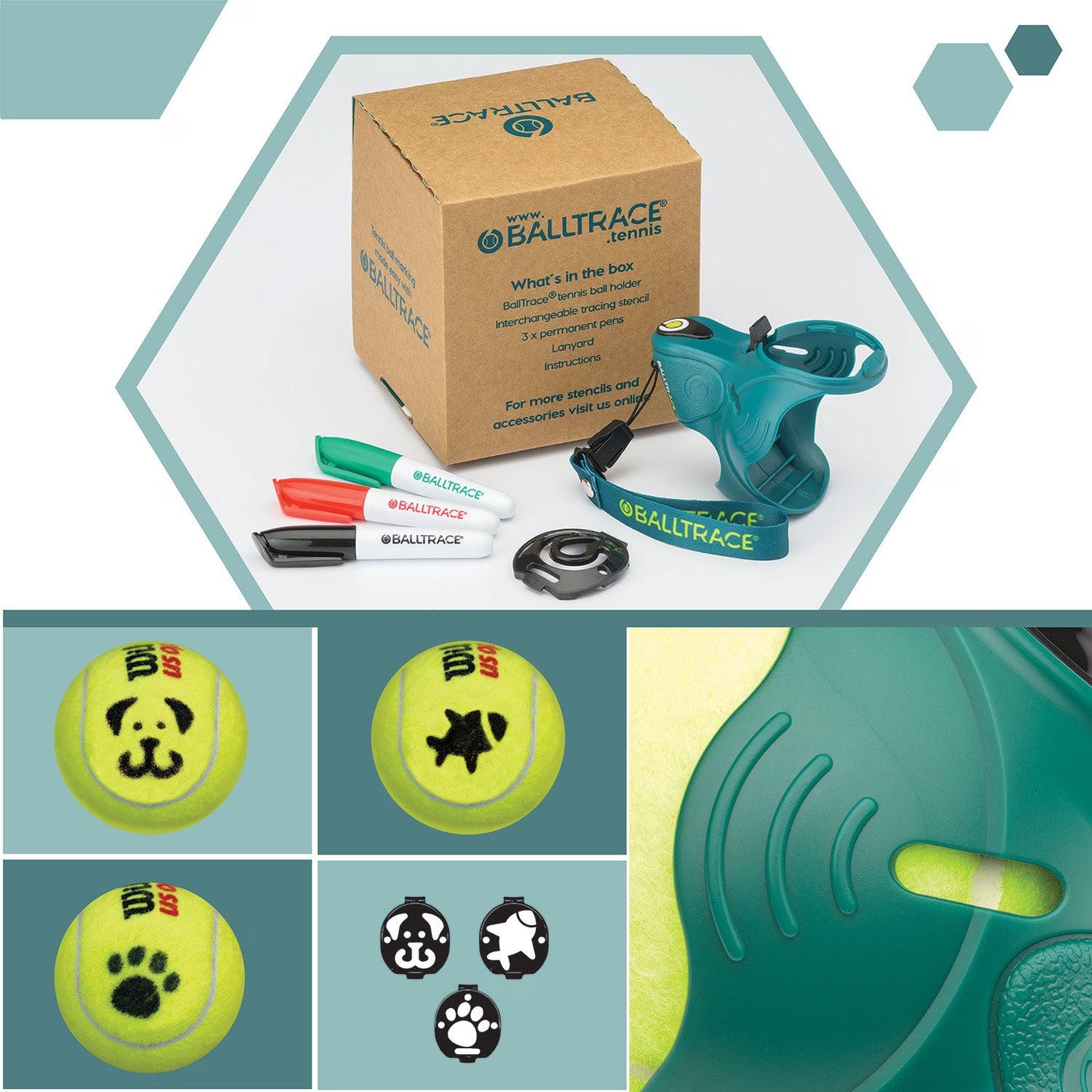 BallTrace™ Tennis | Padel Ball Marker
