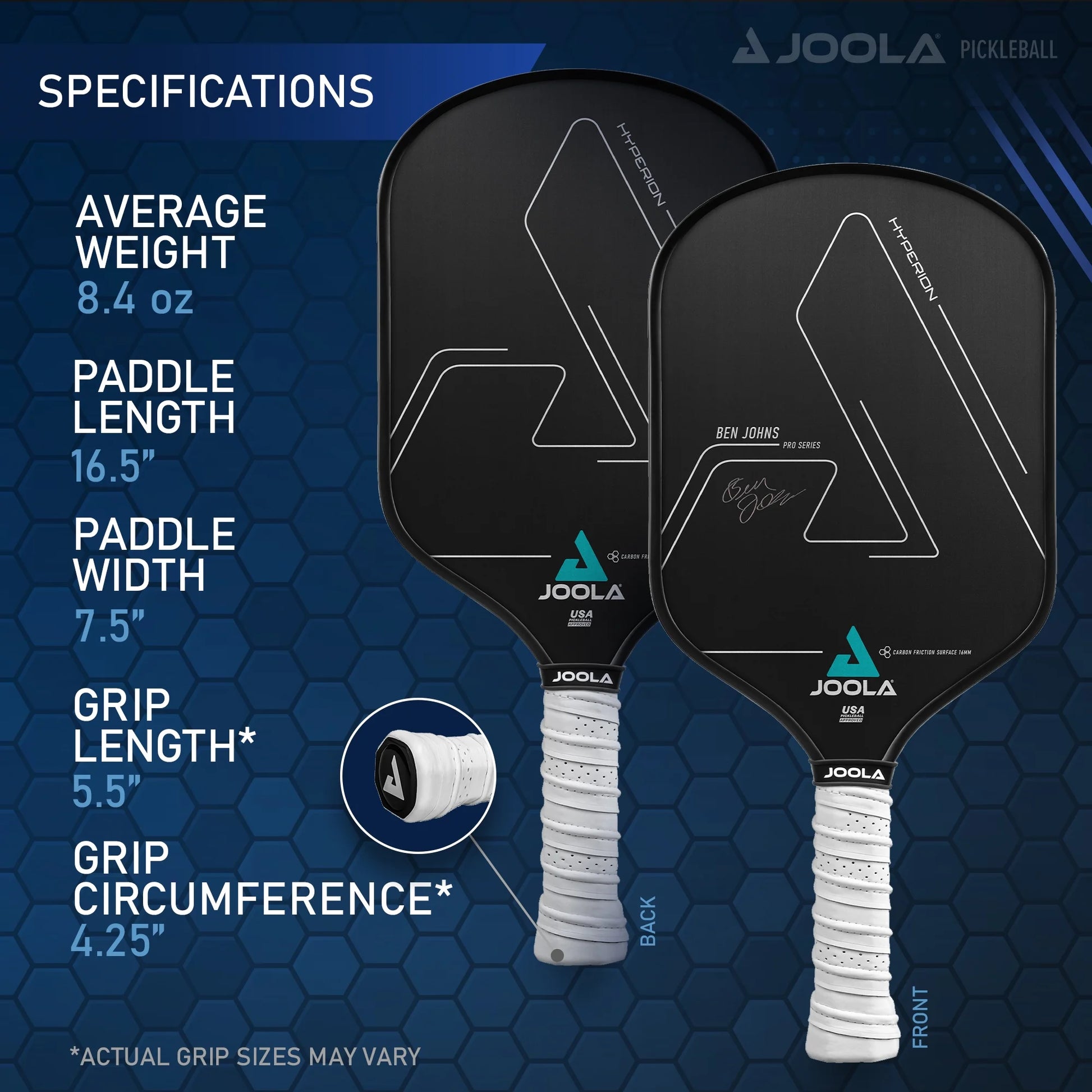 JOOLA™ Ben Johns Hyperion CFS 16 Pickleball Paddle