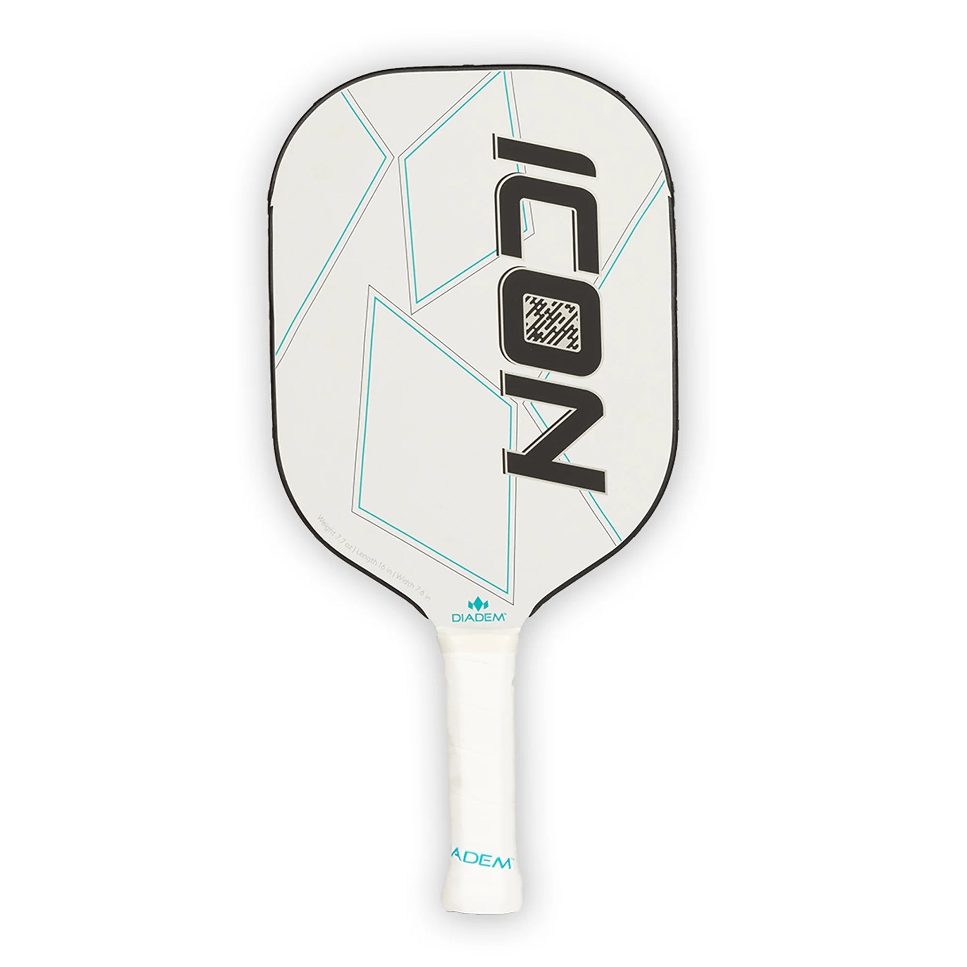 Diadem ICON™ Lightweight Pickleball Paddle – White