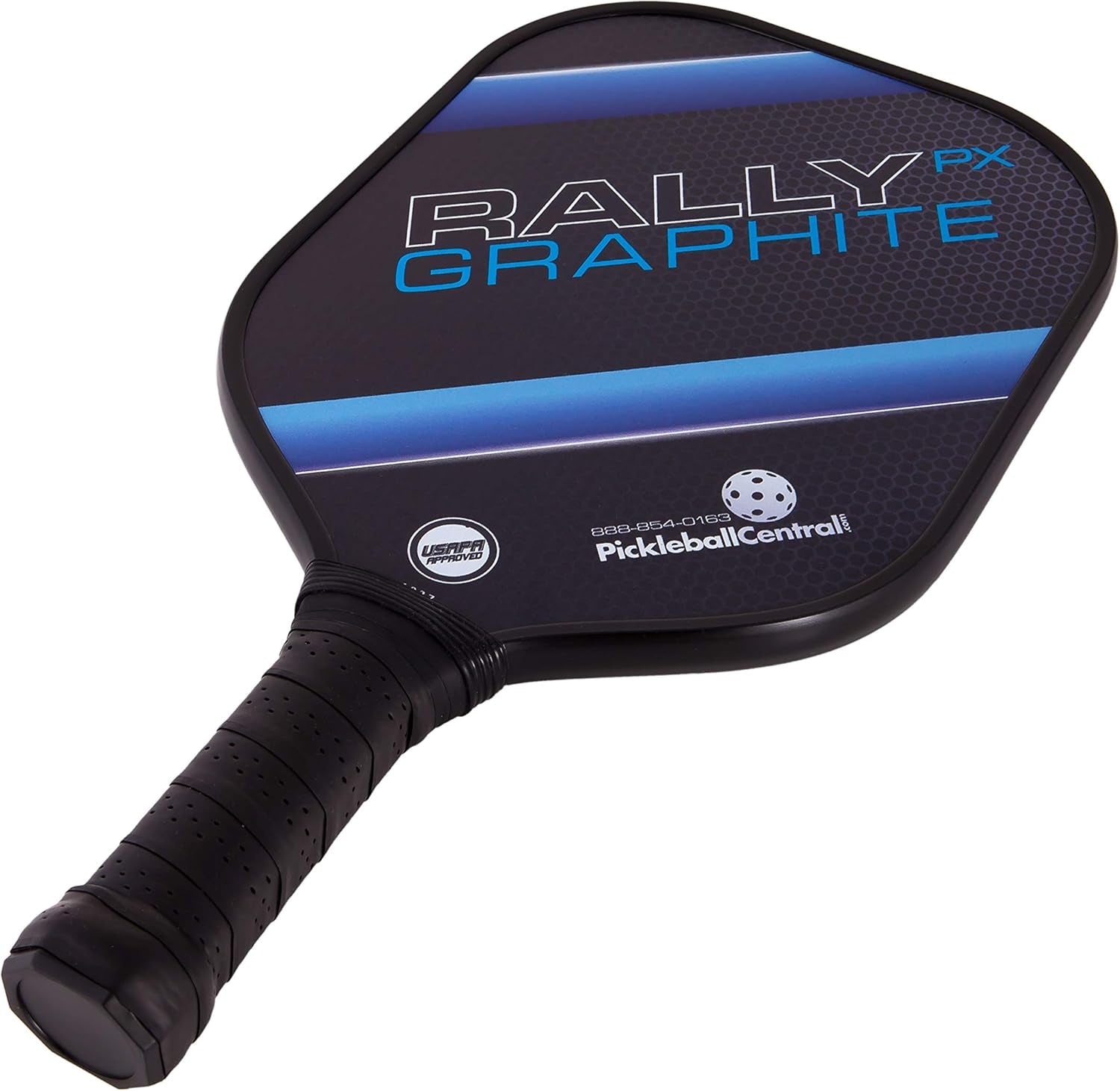 RALLY™ Graphite PX Pickleball Paddle – Blue Edition