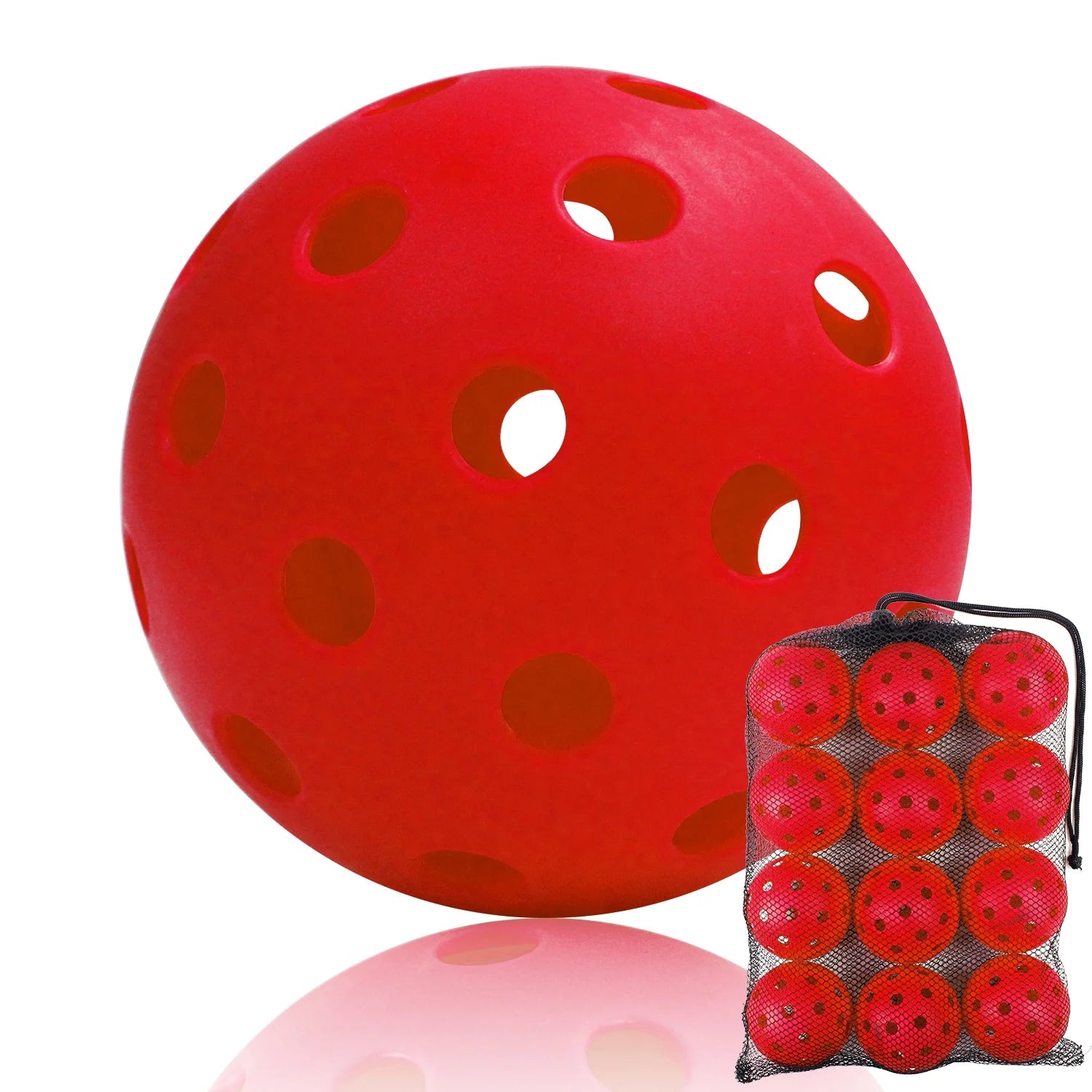 SPORTIC™ 12Pcs Pickleball Balls 