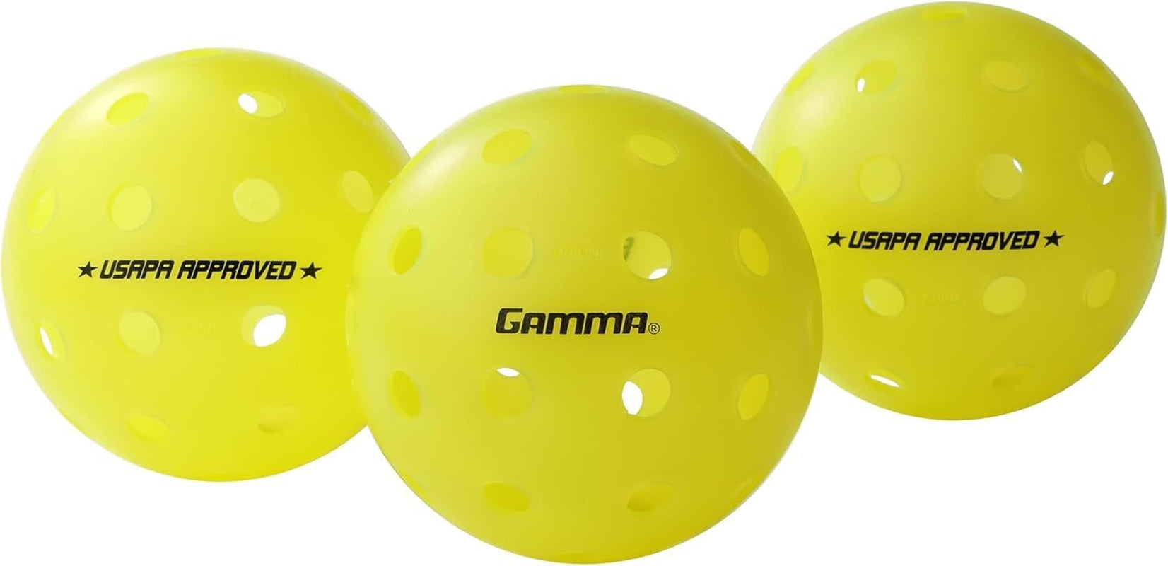 GAMMA™ Photon Outdoor Pickleballs (3 Pack)