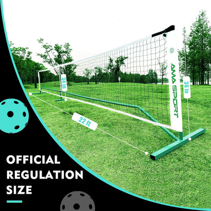 AMA SPORT™ Portable Pickleball Net System