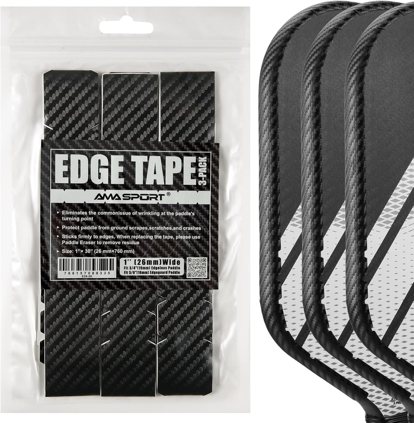 AMA SPORT™ 3K Racket Protection Tape