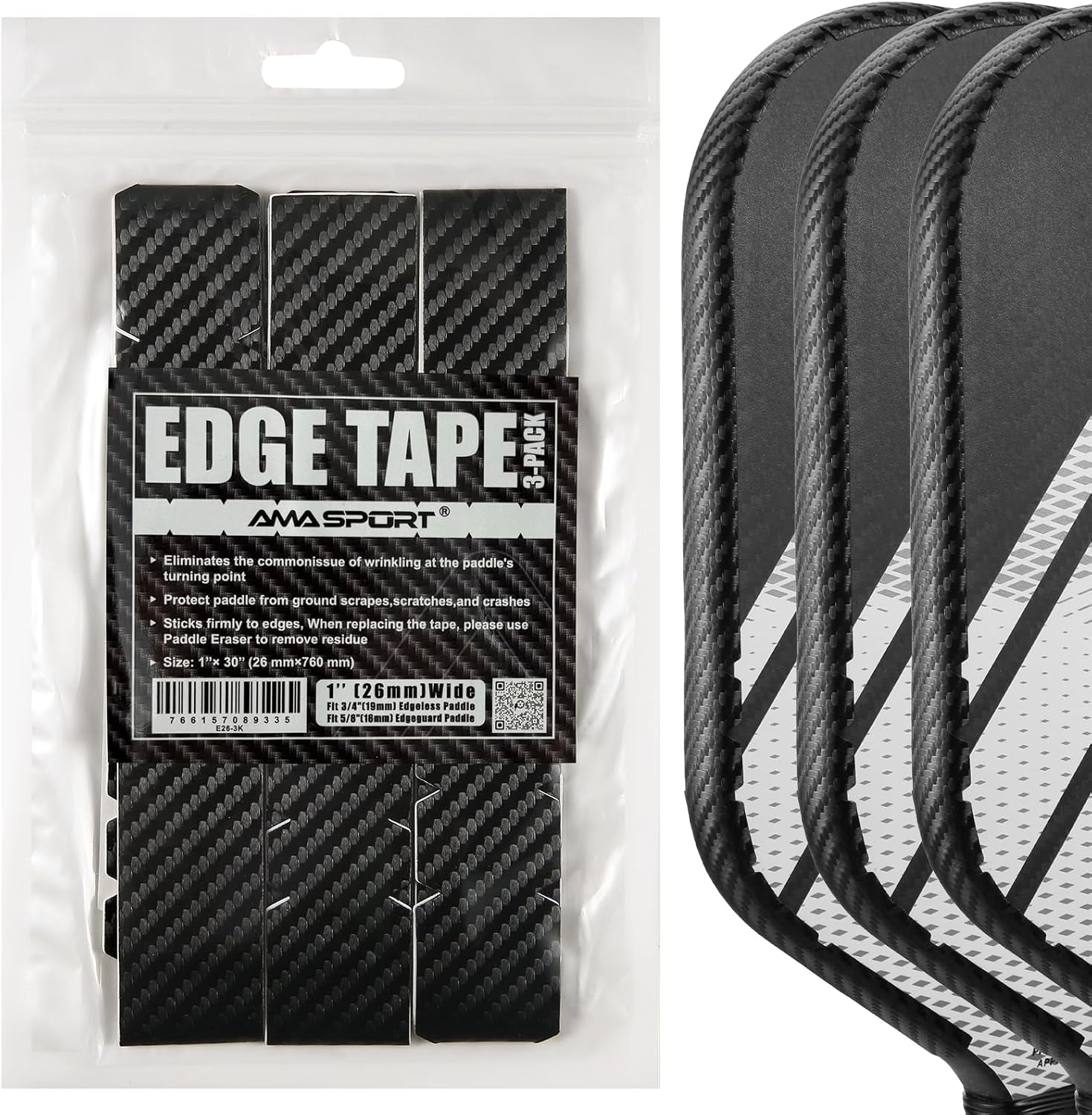 AMA SPORT™ 3K Racket Protection Tape