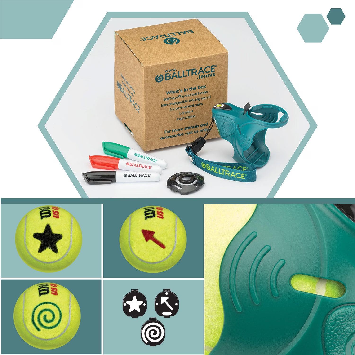 BallTrace™ Tennis | Padel Ball Marker