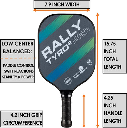 Rally Tyro™ 2 Pro Pickleball Paddle