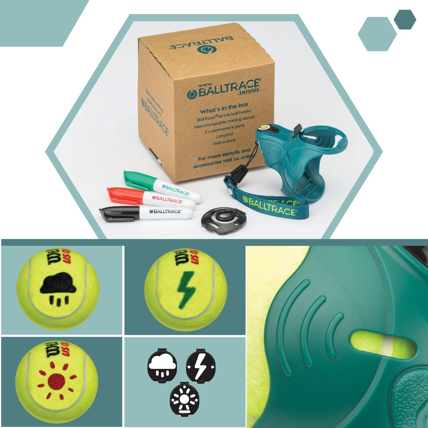 BallTrace™ Tennis | Padel Ball Marker