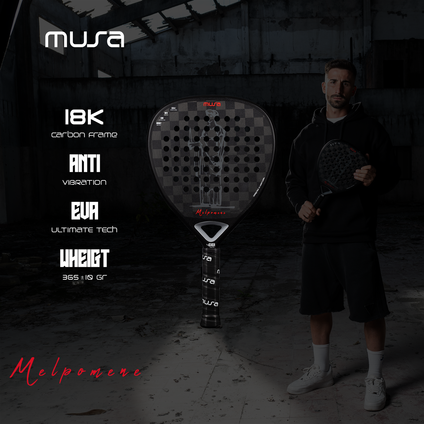 Padel Racket MUSA Melpomene