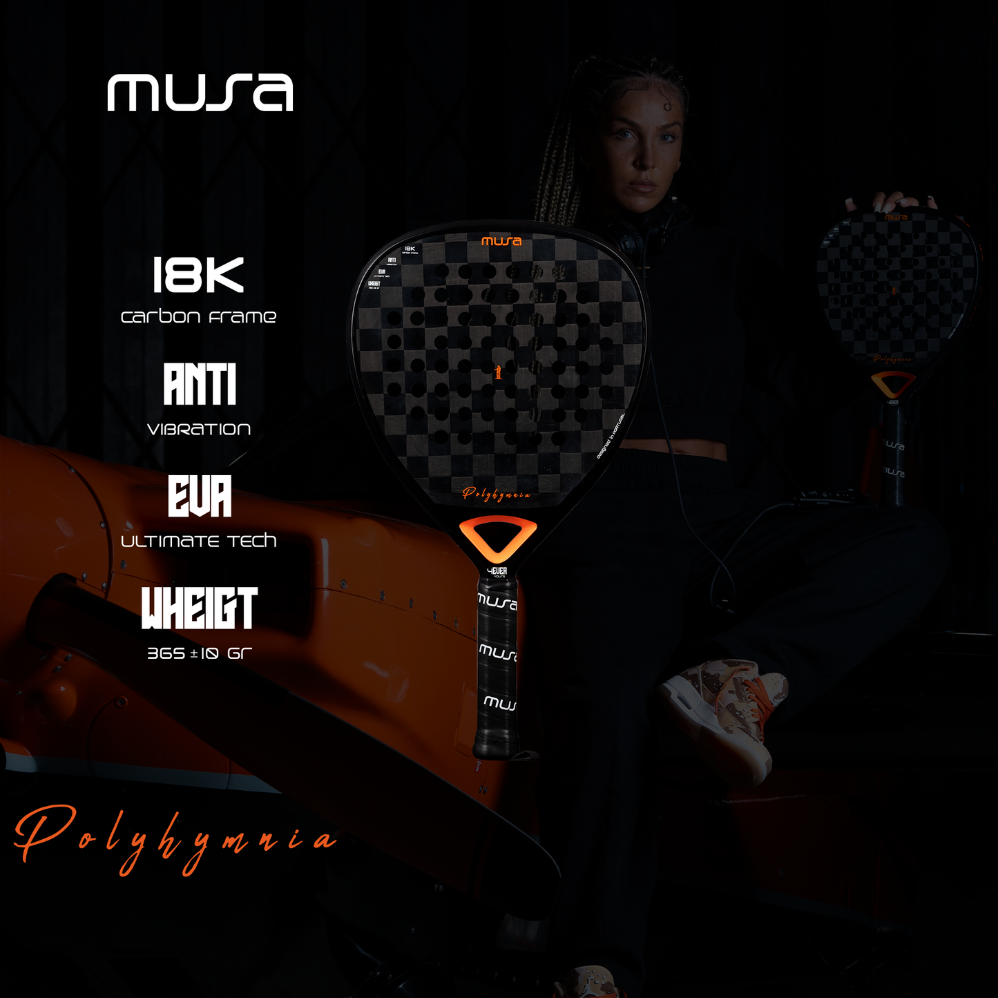 Padel Racket MUSA Polyhymnia