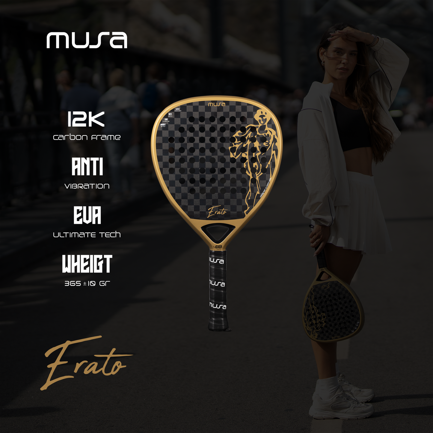 Padel Racket MUSA Erato
